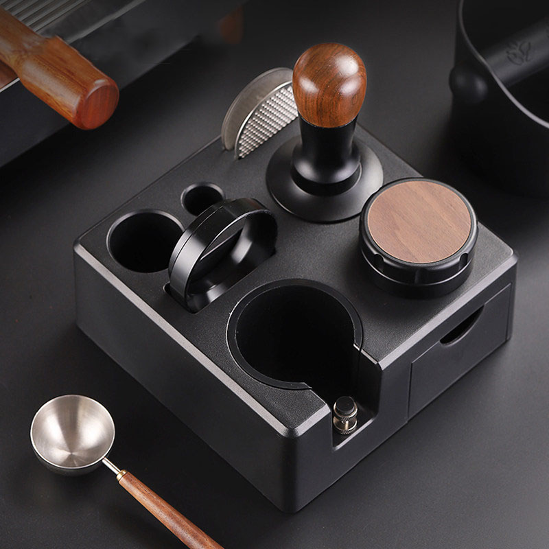 Home Barista - Coffee Tamping Station Distributor Storage Seat