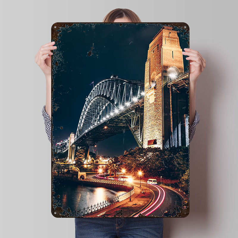 Sydney Harbour Bridge Poster C - Home Bar Sydney のレビューと価格
