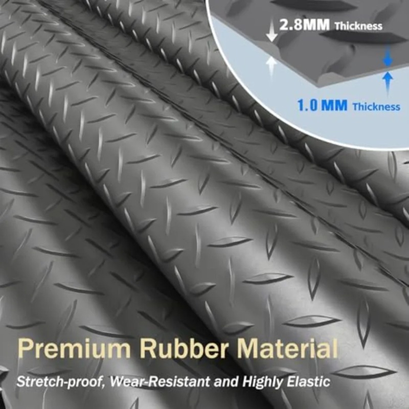 Garage Floor Mat,Thickened PVC - Bar Mat Rubber のレビューと価格