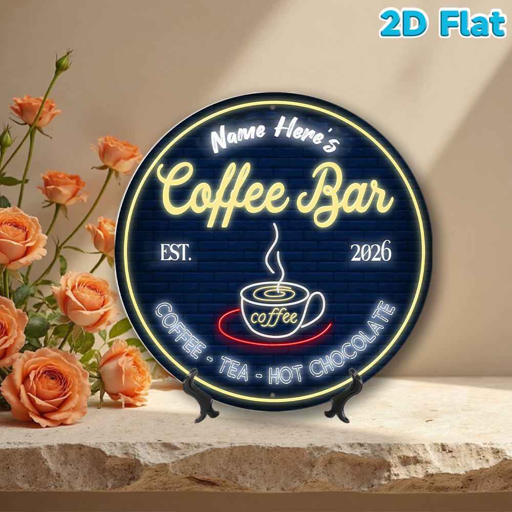 Custom Name & Year Coffee Bar  - Home Bar And Coffee のレビューと価格