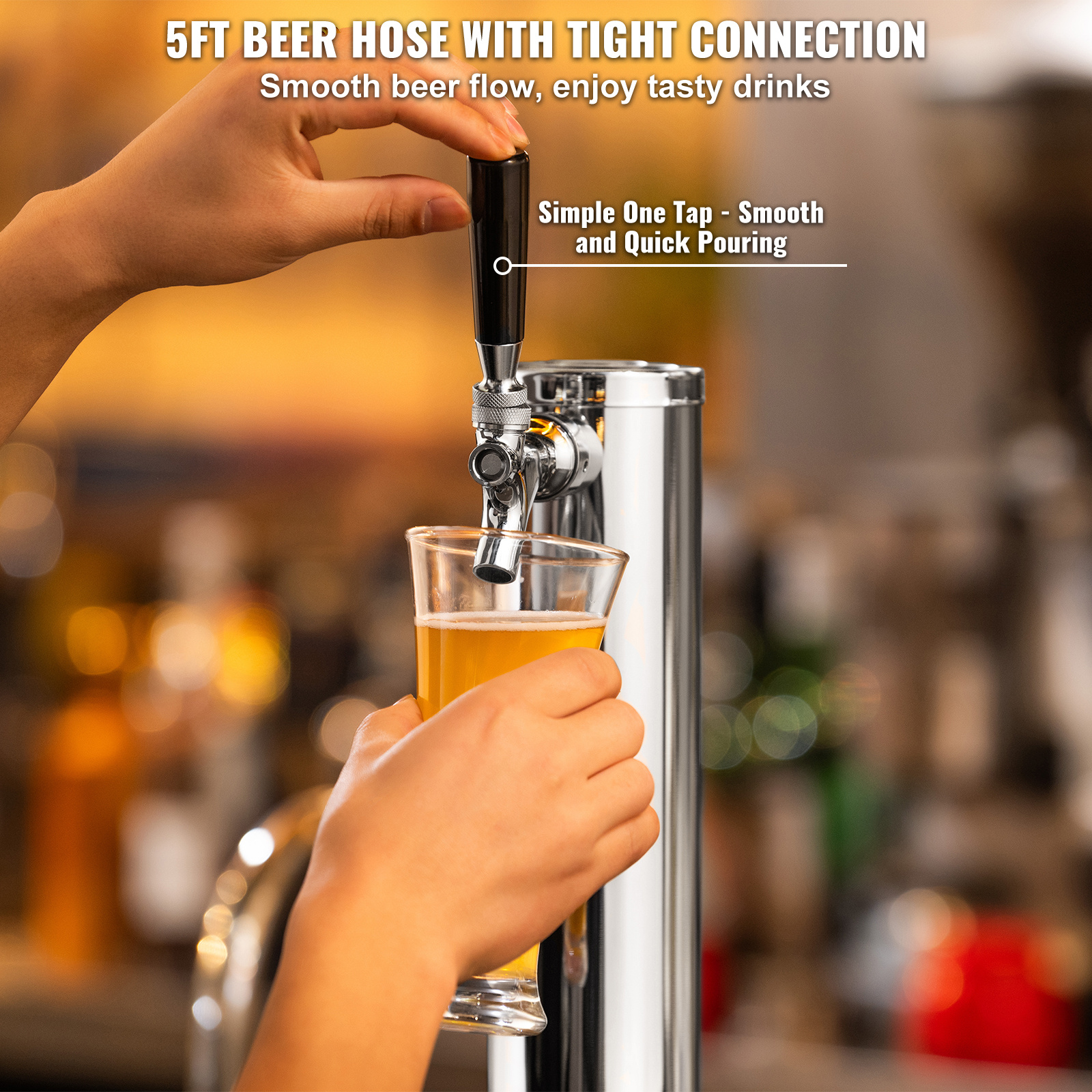 Stainless Steel Single-Tap Bee - Home Bar Setup Kit のレビューと価格