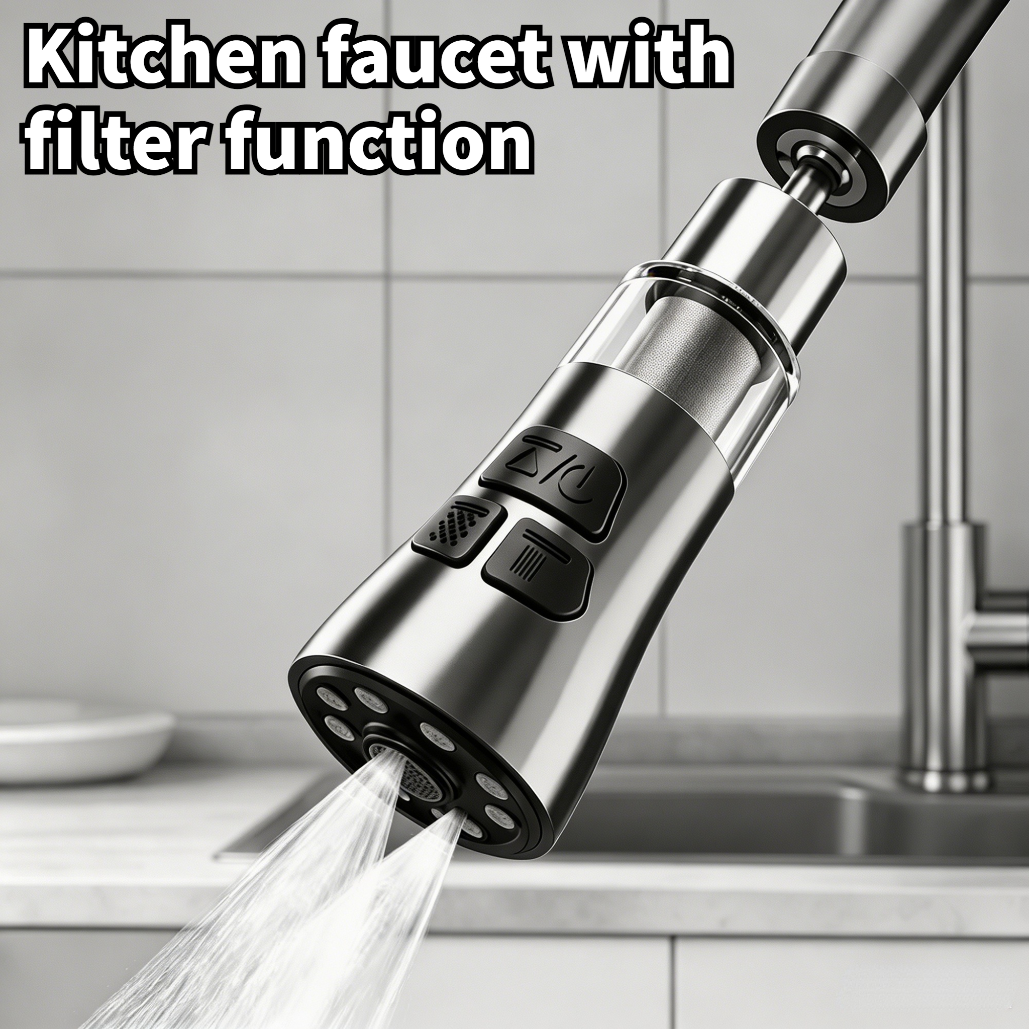 Kitchen Faucet Extender With F - Home Bar Sink のレビューと価格