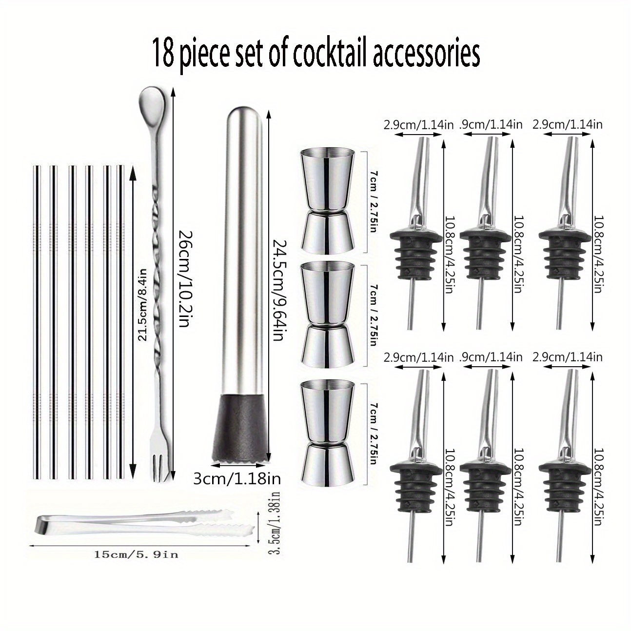 Bar Essentials Collection, Sta - Home Bar Setup Kit のレビューと価格