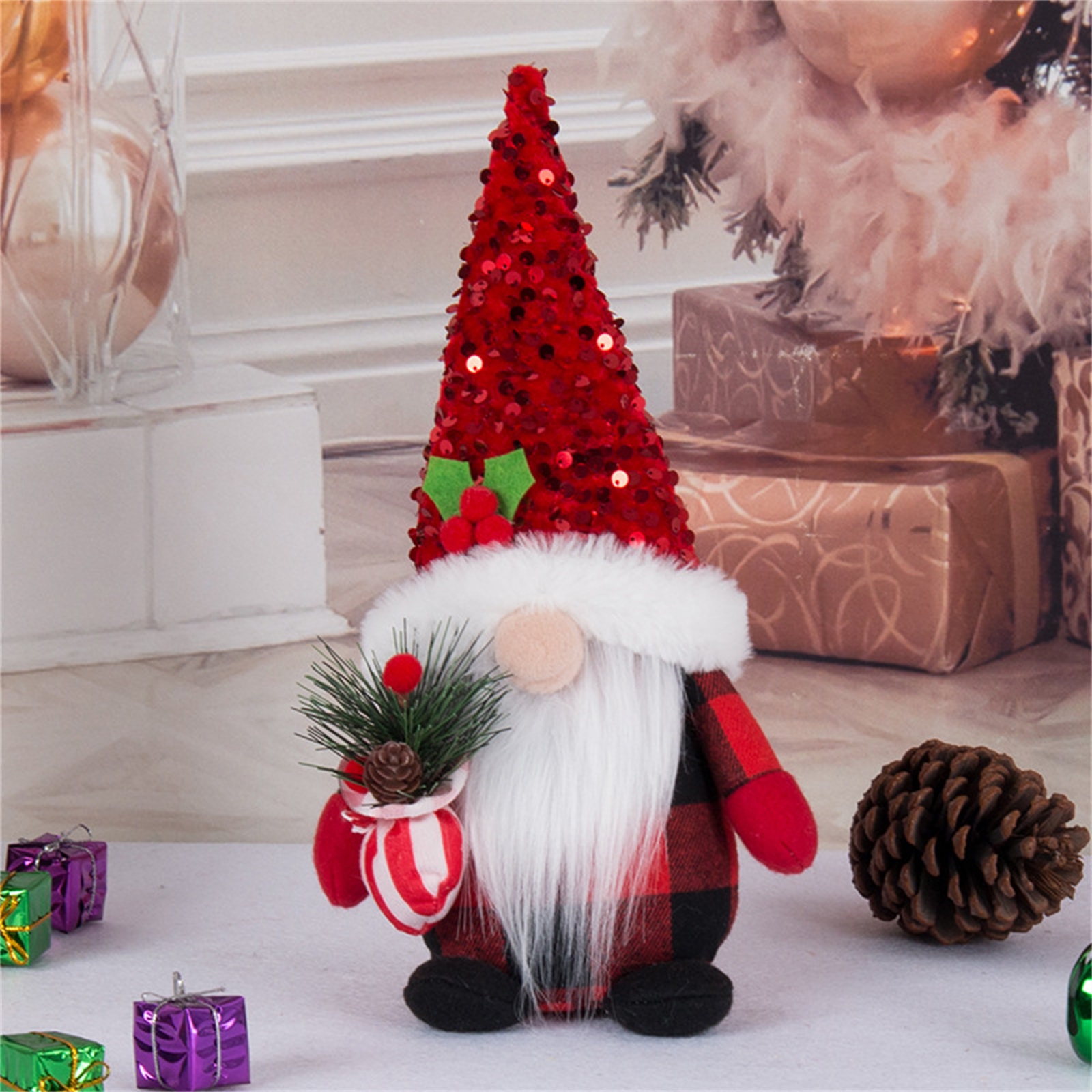 Nordic Gnome Plush Faceless Do - Home Bargains のレビューと価格