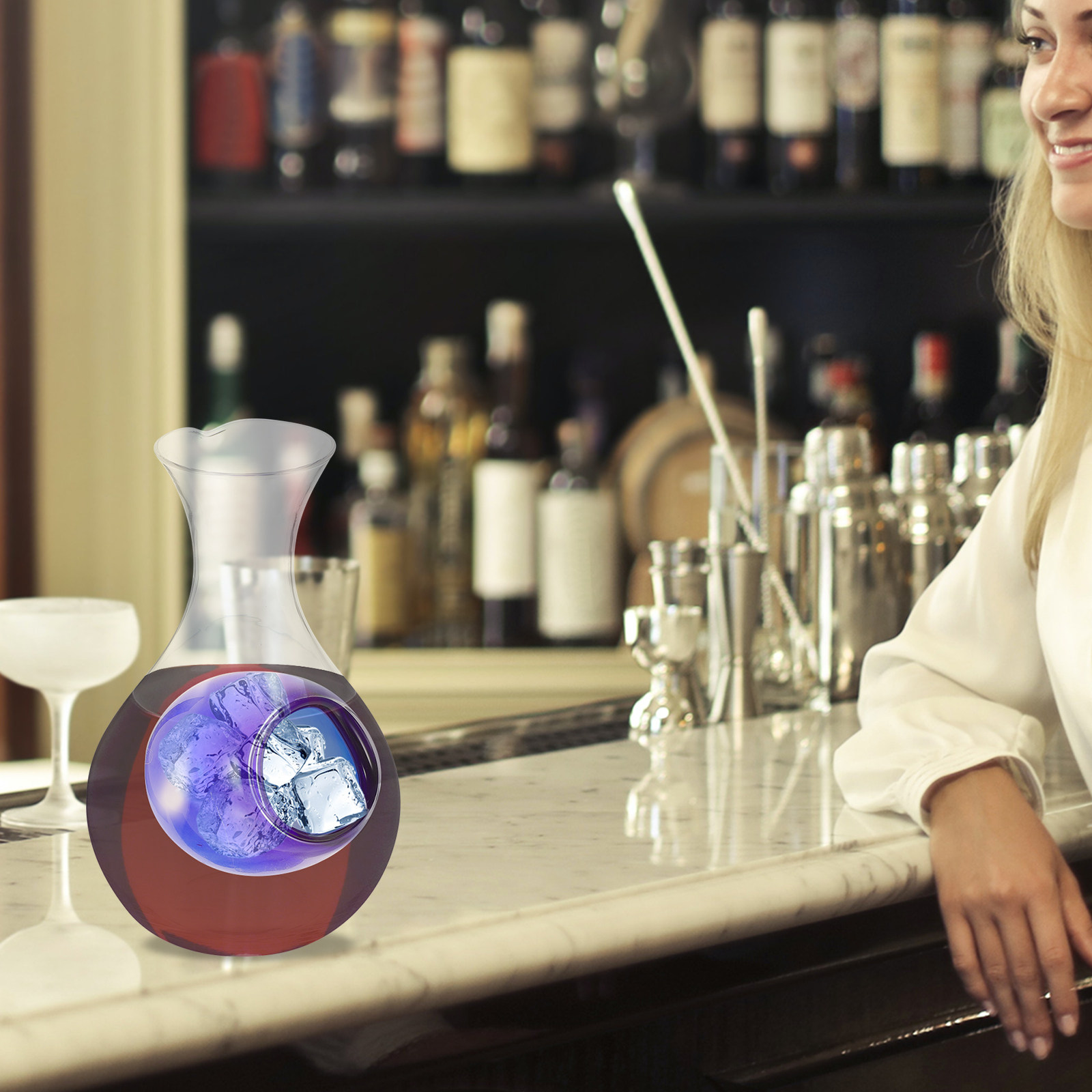 Wine Decanter Premium Glass El - Home Bar Supplies のレビューと価格