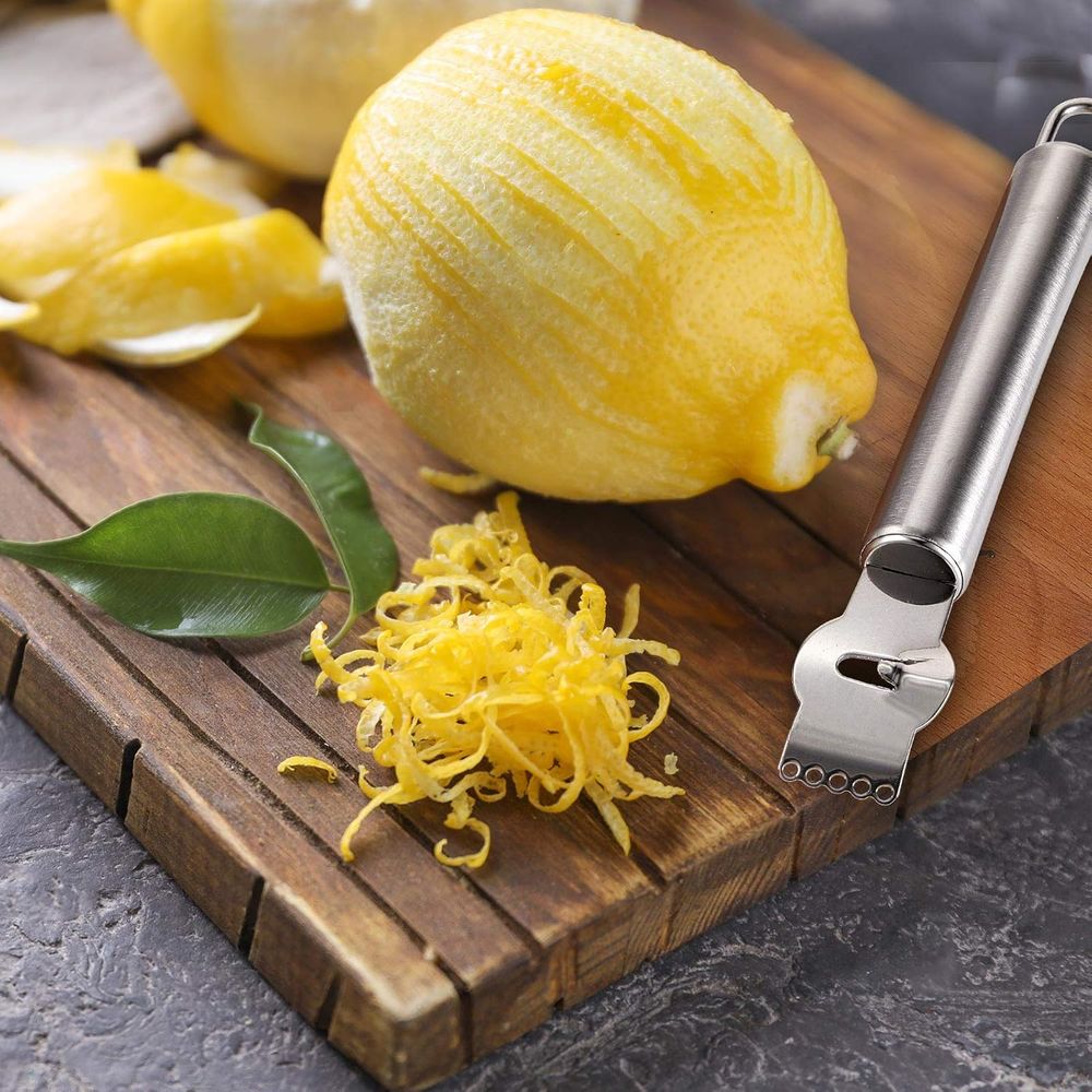 4-Piece Stainless Steel Lemon  - Peeler Channel Knife のレビューと価格