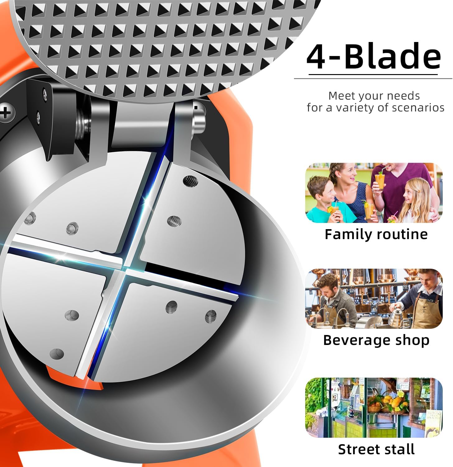 4-Blades Ice Shaver, Electric  - Ice Pick Pick のレビューと価格