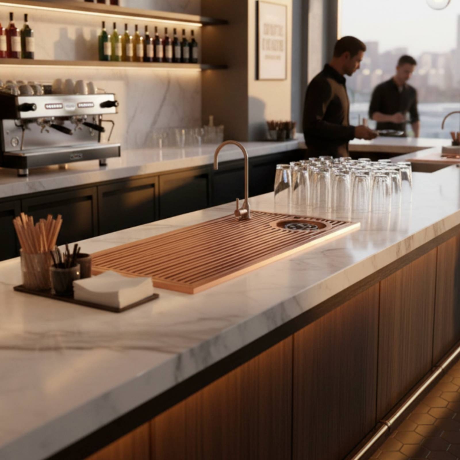Draining Station with Slatted  - Home Barista のレビューと価格