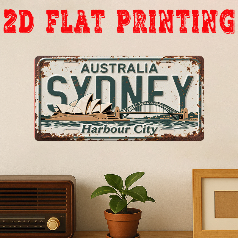 Tin Sign - Australia Sydney Ha - Home Bar Sydney のレビューと価格