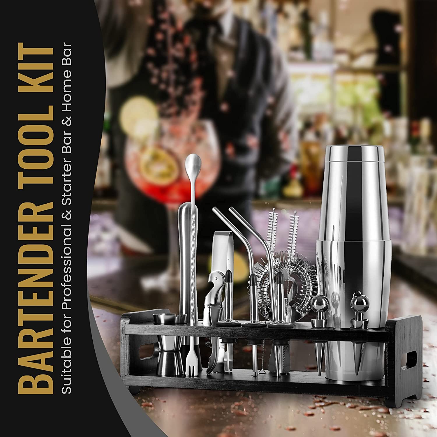 stllCocktail Shaker Set 18 Pie - Boston Shaker Set のレビューと価格