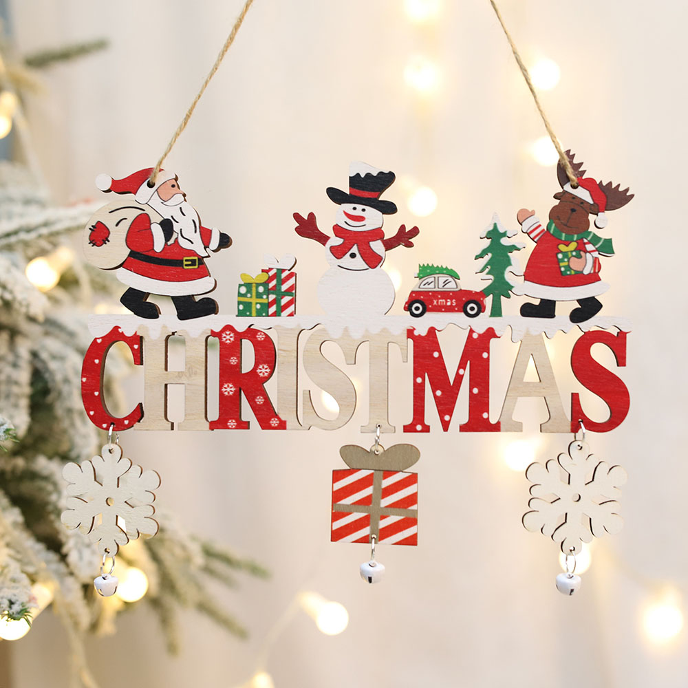 Wooden Christmas Hanging Penda - Home Bargains のレビューと価格