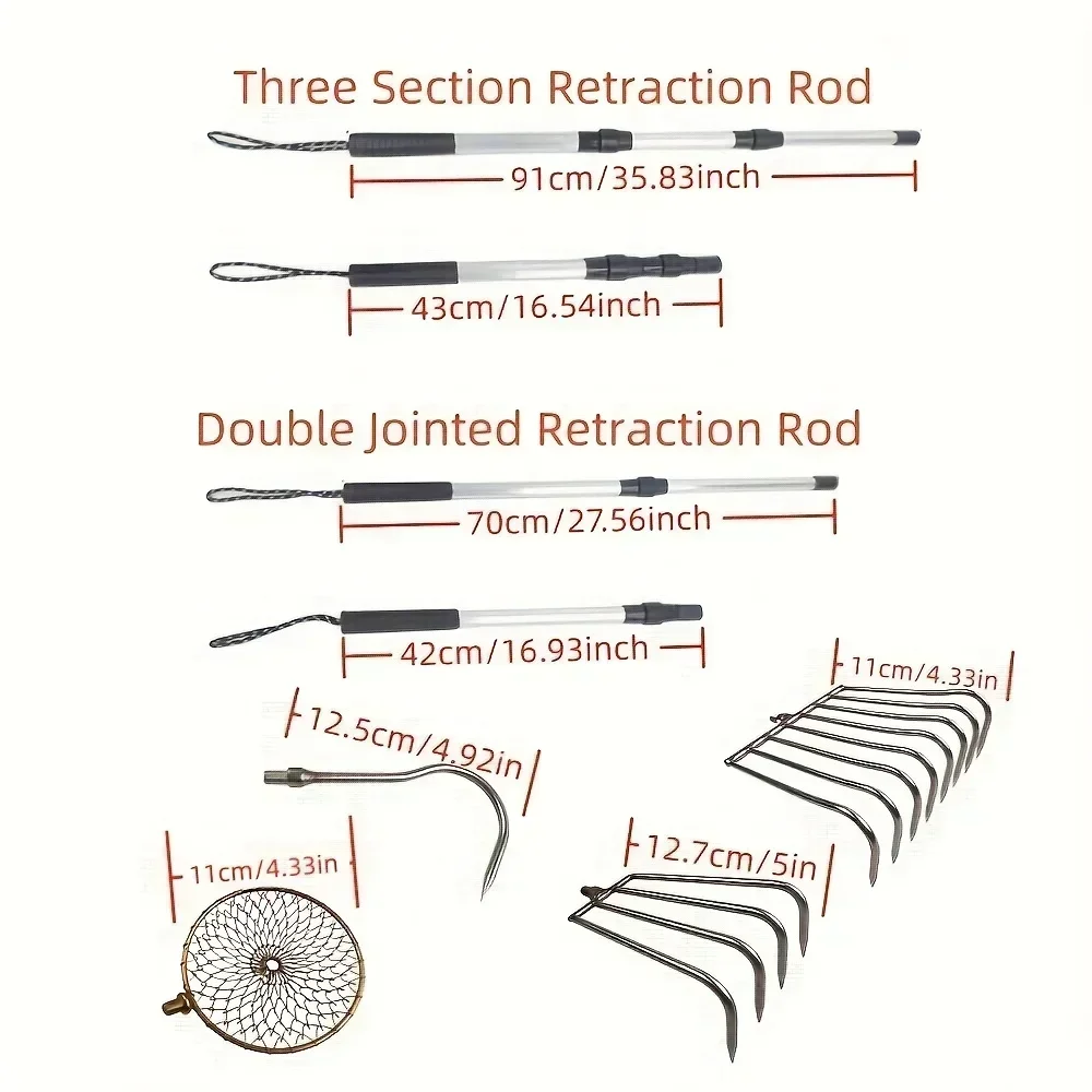 1pc JOOYOO Telescopic Aluminum - Ice Pick Pick のレビューと価格