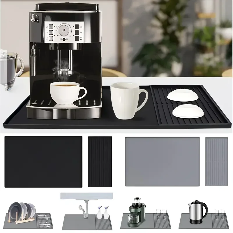 2-in-1 Silicone Coffee Bar Mat - Bar Mat Rubber のレビューと価格