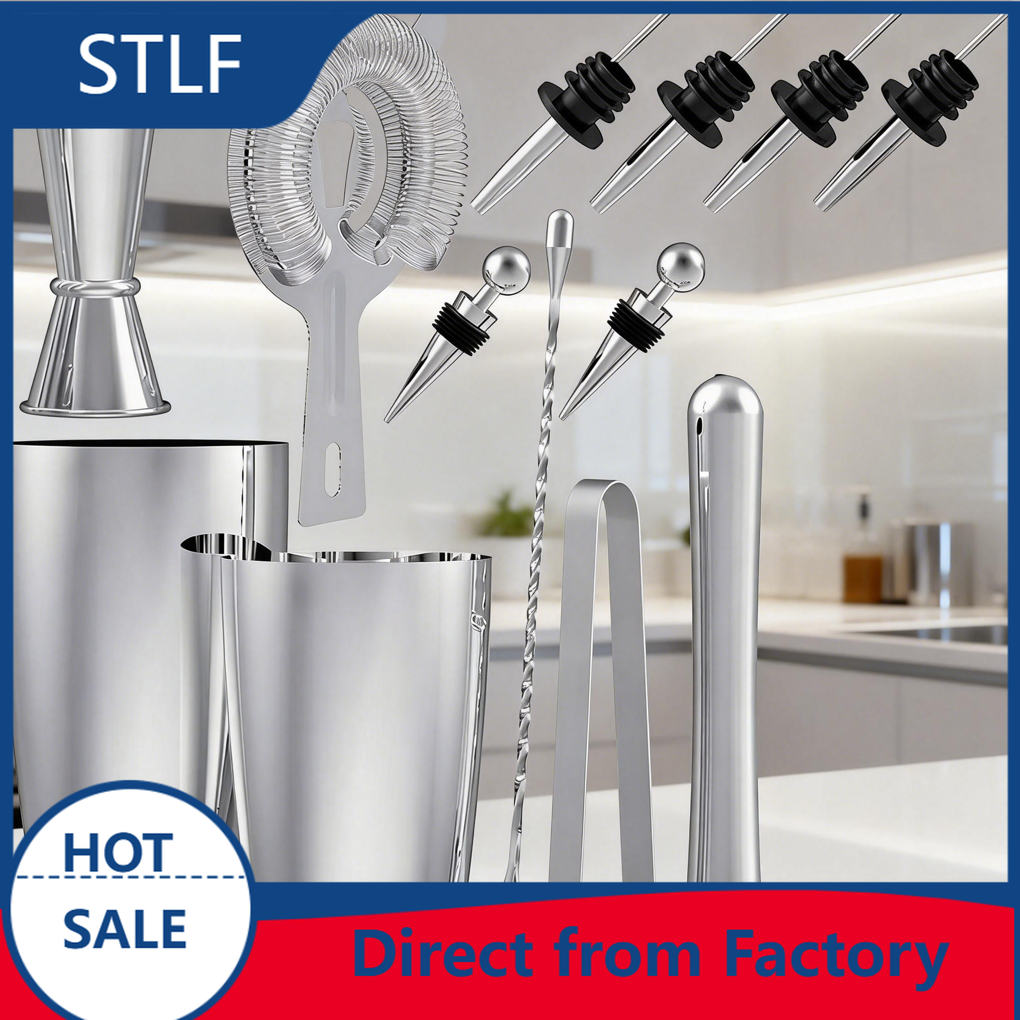 stllCamol Cocktail Shaker Bost - Boston Shaker Set のレビューと価格