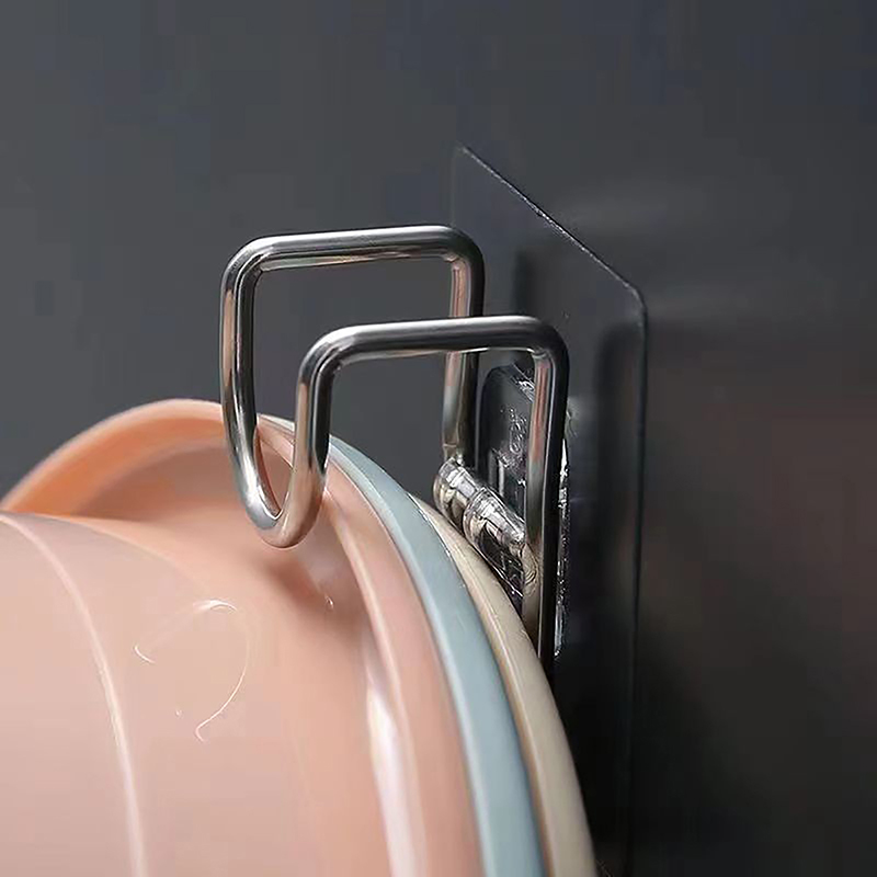 Punch-Free Sticky Hook Bathroo - Home Bar Sink のレビューと価格