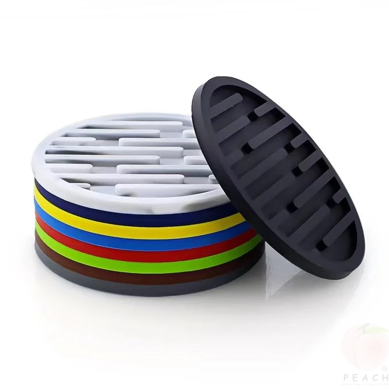 10cm Silicone Coasters Round H - Bar Mat Rubber のレビューと価格