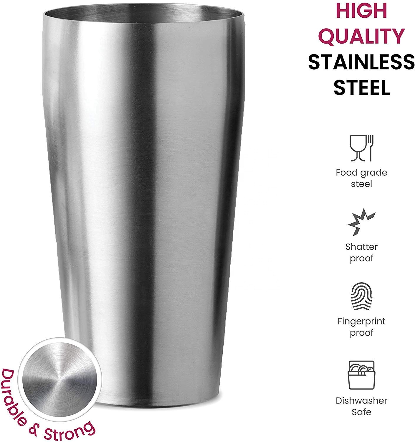 stllFactory Custom Stainless S - Boston Shaker Set のレビューと価格