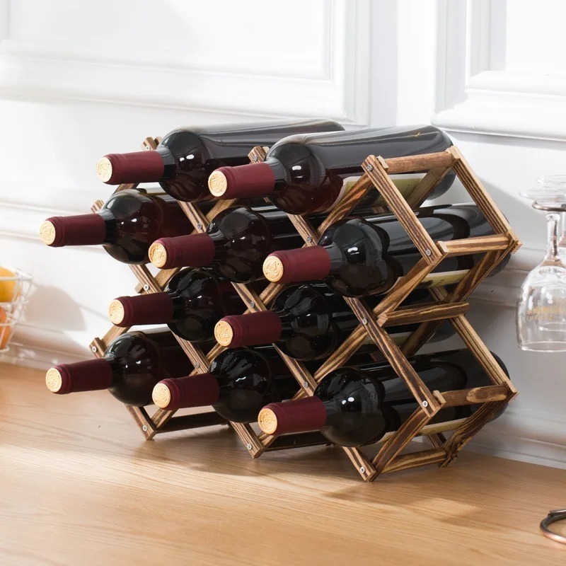 Stackable Wine Storage Shelves - Home Bar And Cabinet のレビューと価格