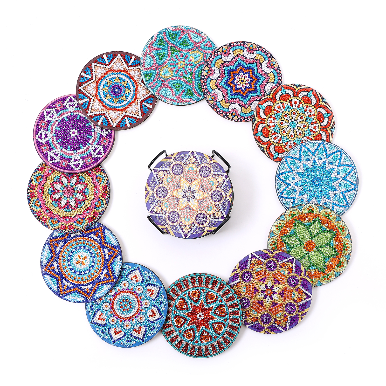 12Piece Manda Floral Pattern C - Home Barista のレビューと価格