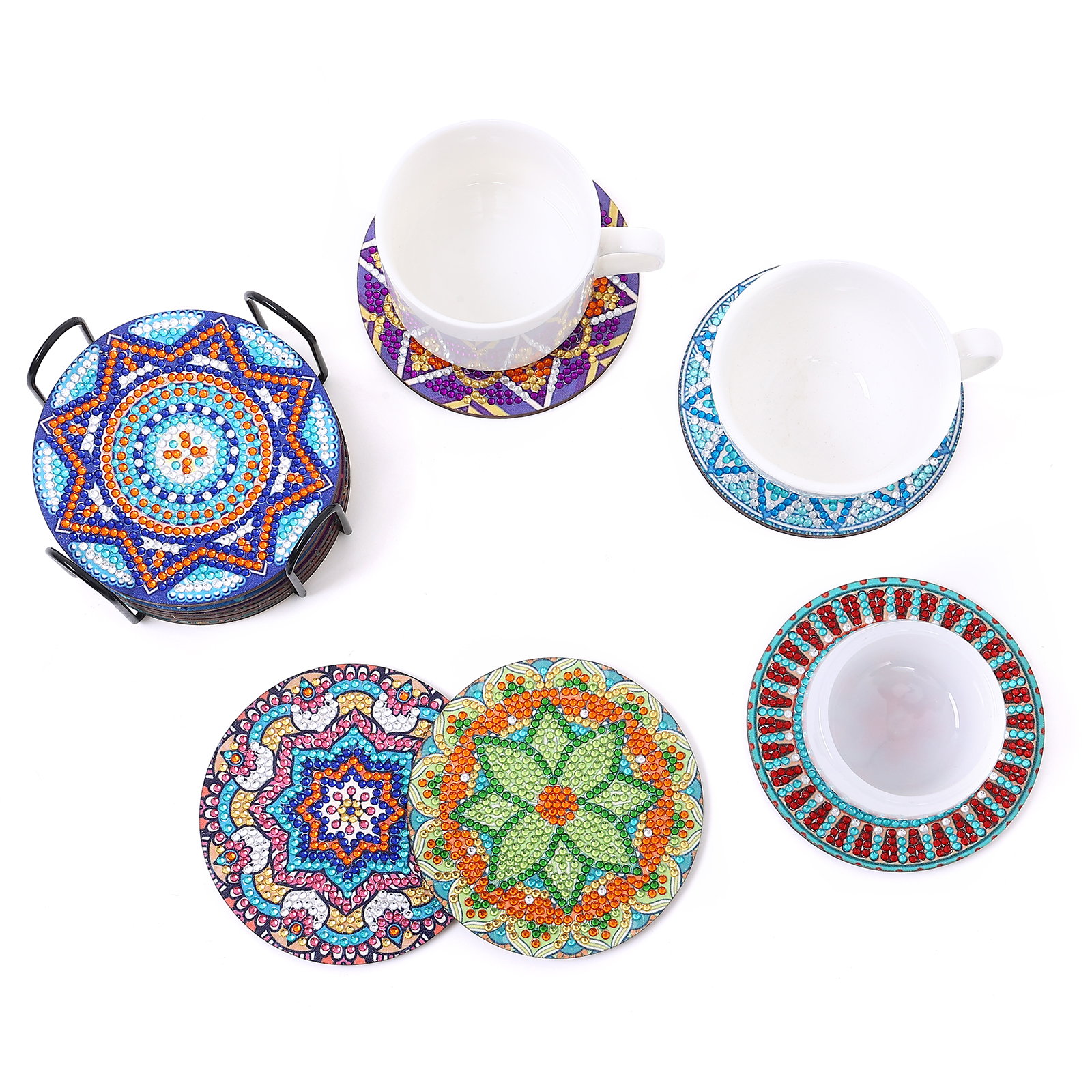 12Piece Manda Floral Pattern C - Home Barista のレビューと価格
