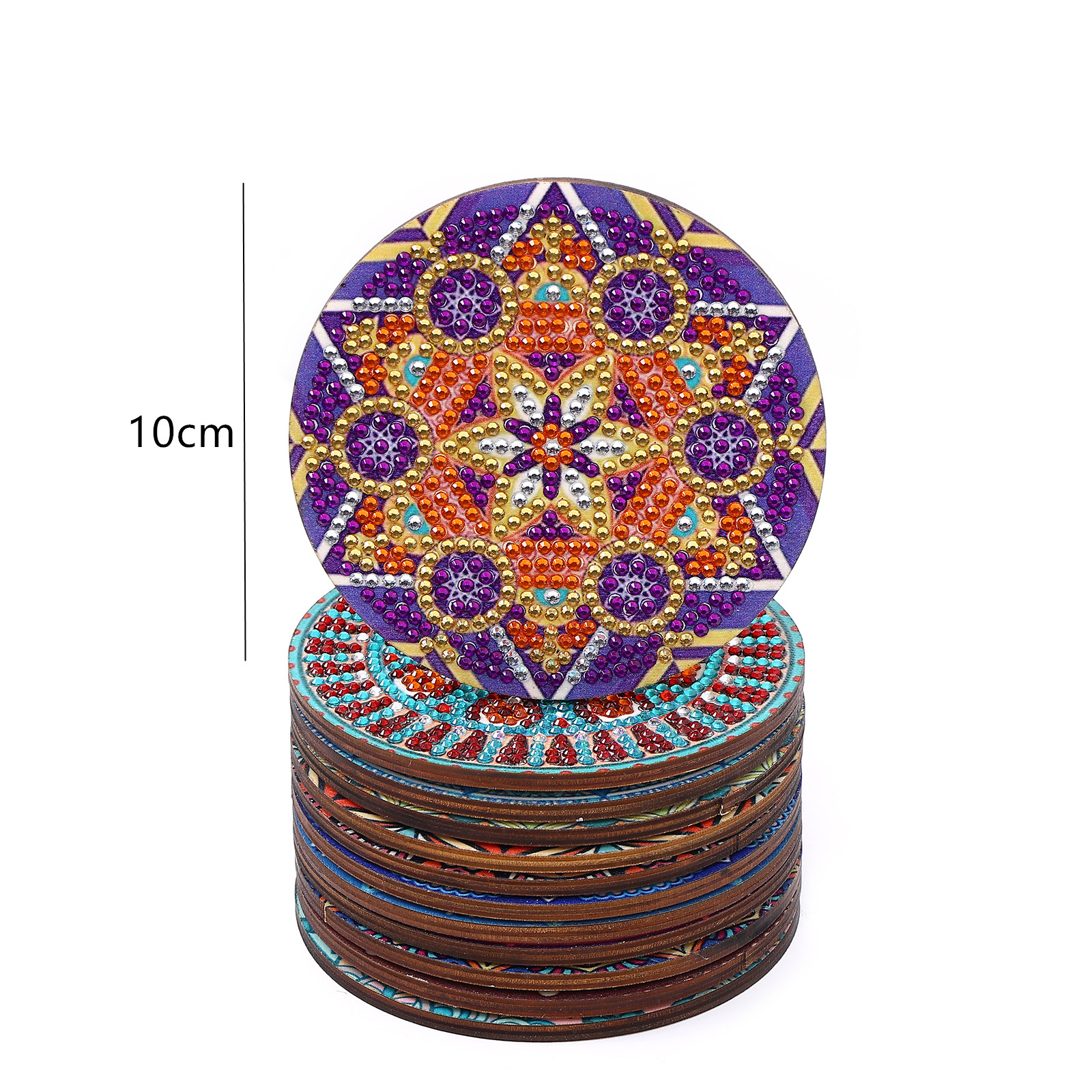 12Piece Manda Floral Pattern C - Home Barista のレビューと価格