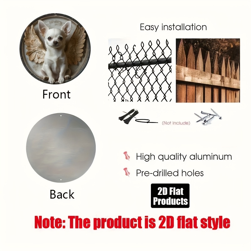 2D Flat, 1pc, Chihuahua Theme, - Home Bar And Coffee のレビューと価格