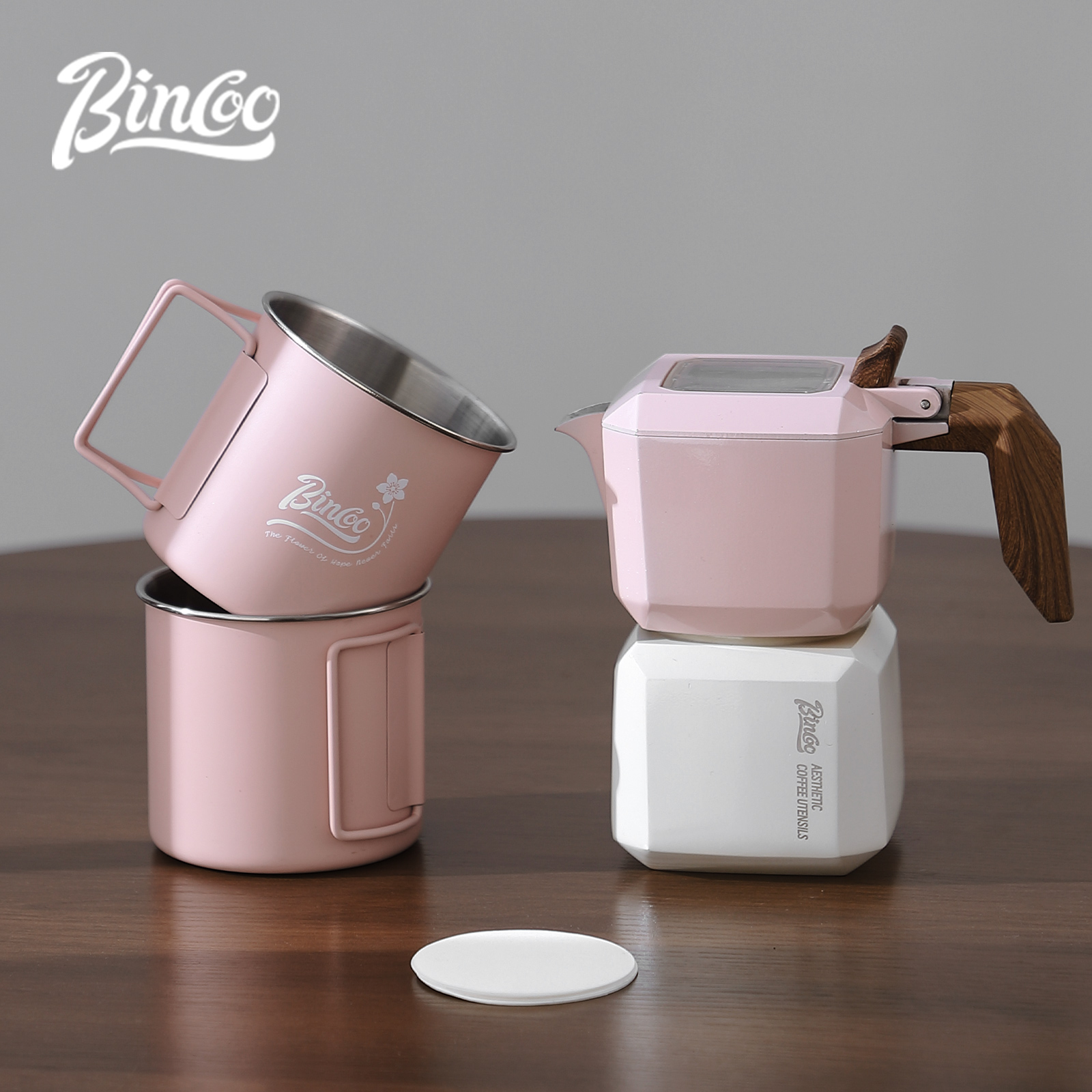 BINCOO Dual Valve Moka Pot Squ - Home Barista のレビューと価格