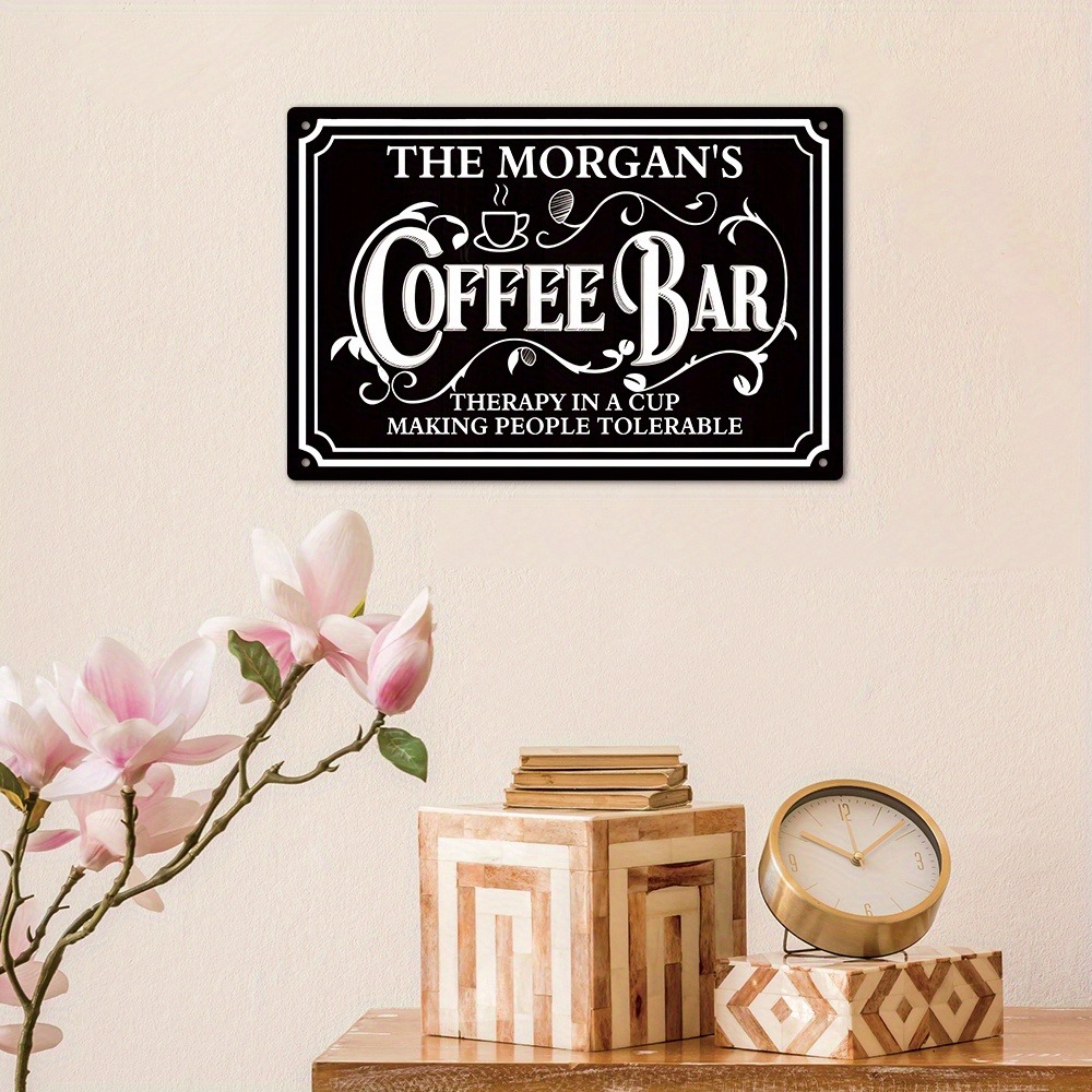 1pc Personalized The Morgan's  - Home Bar And Coffee のレビューと価格