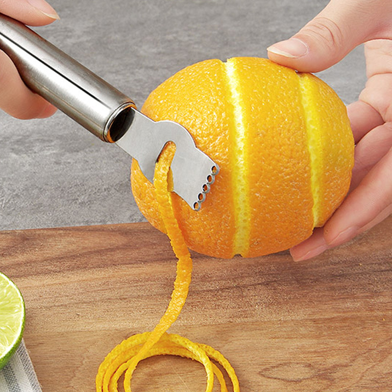 Orange Citrus Fruit Grater Pee - Peeler Channel Knife のレビューと価格