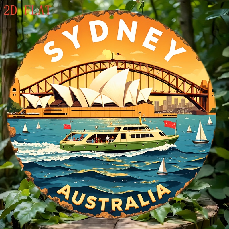2D Metal Sign Sydney Australia - Home Bar Sydney のレビューと価格