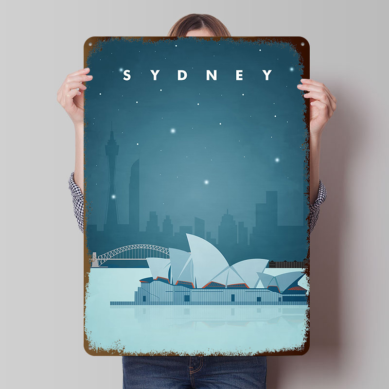 Sydney Travel Poster Customize - Home Bar Sydney のレビューと価格