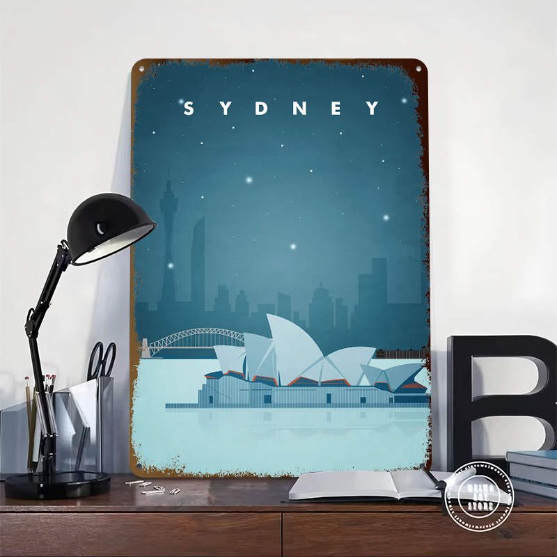 Sydney Travel Poster Customize - Home Bar Sydney のレビューと価格