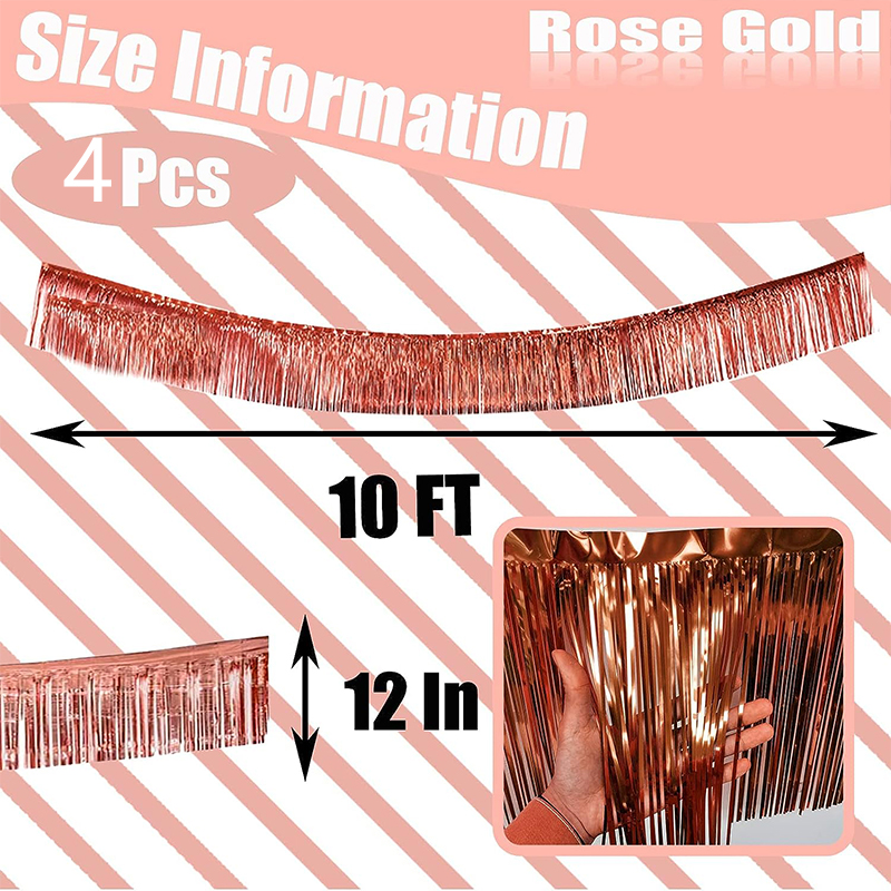 30x300CM Foil Fringe Garland S - Home Bargains のレビューと価格
