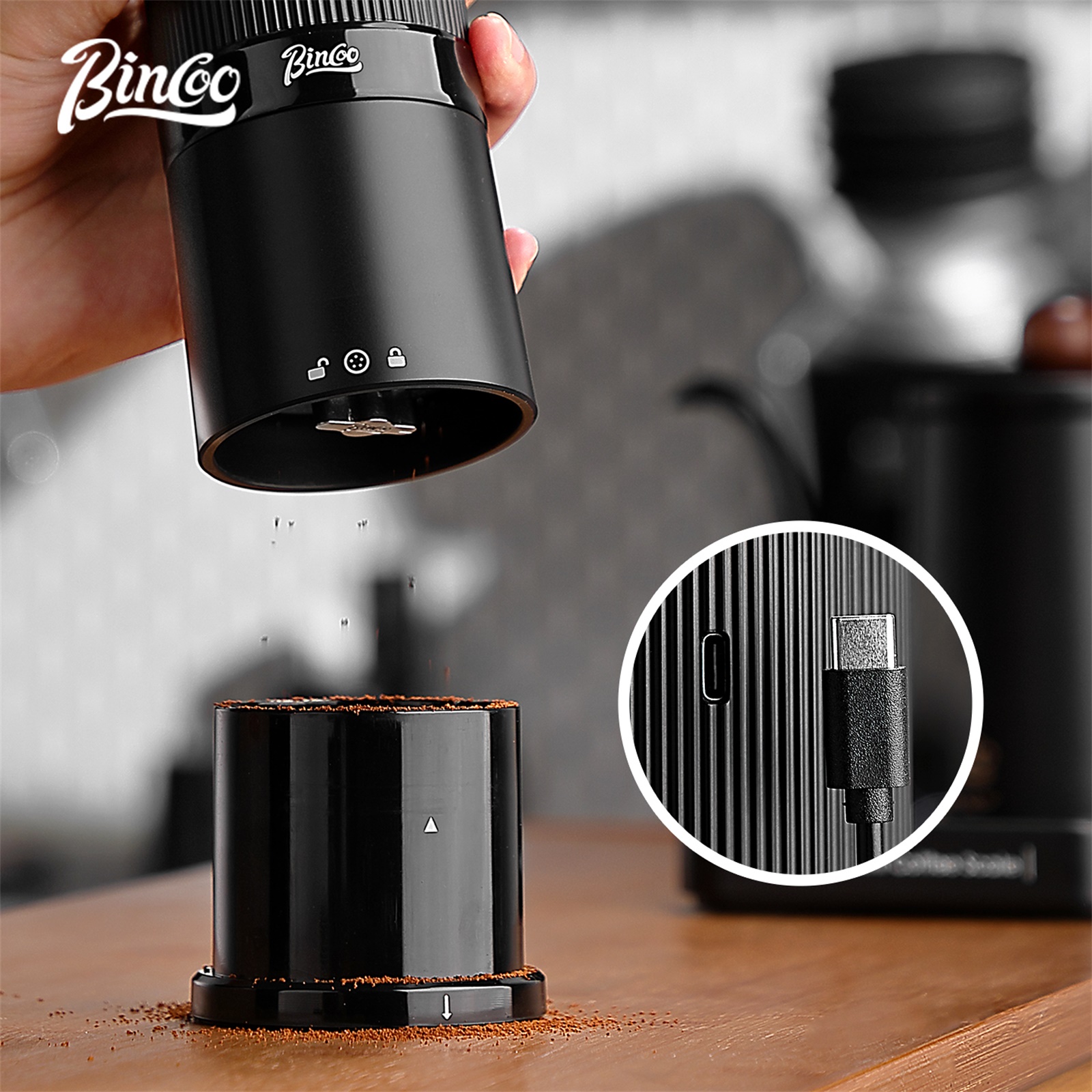 Bincoo Portable Electric Coffe - Home Barista のレビューと価格
