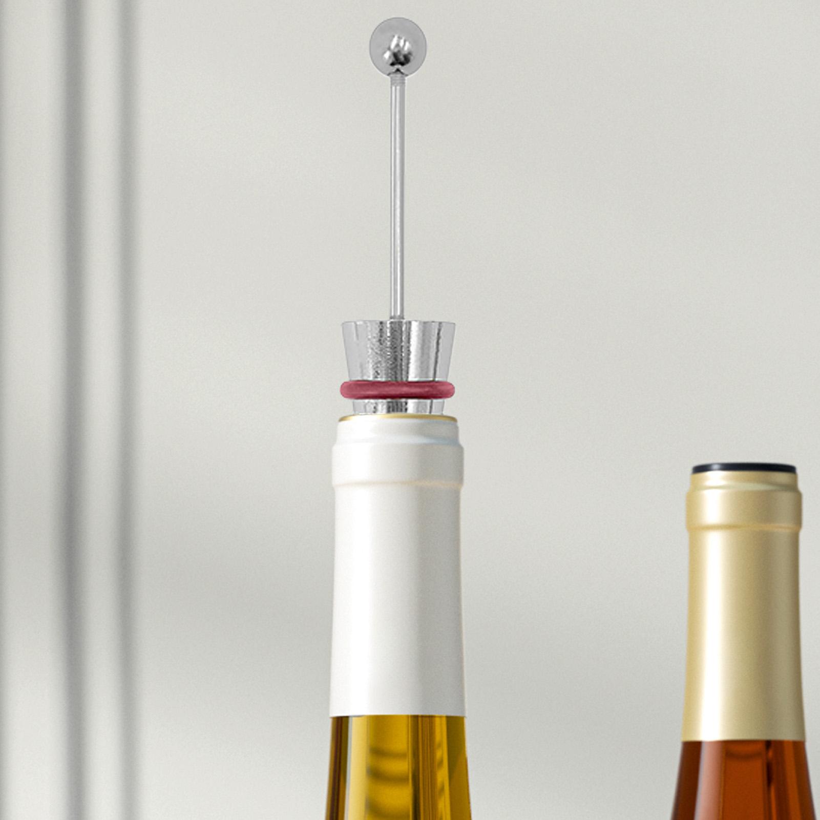 Wine Stopper Alloy Silicone Re - Home Bar Supplies のレビューと価格