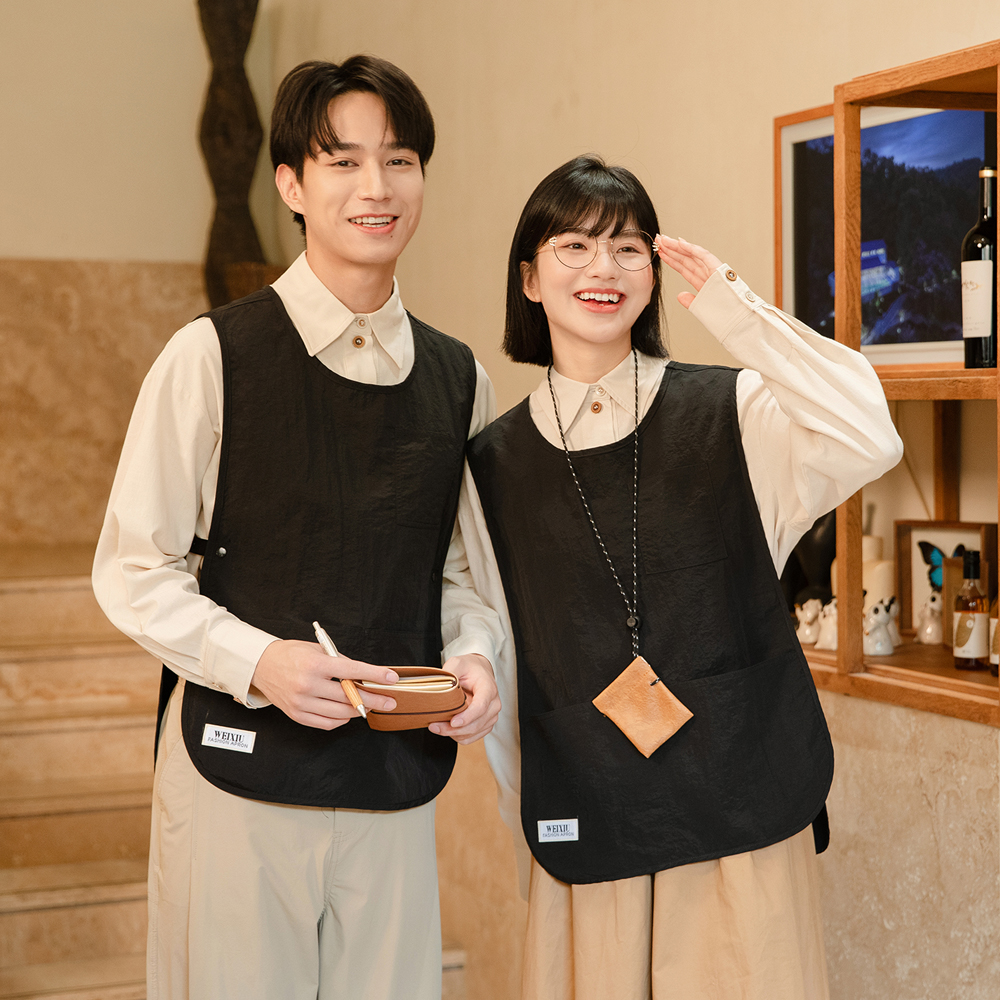 Custom Logo Vest Apron Waterpr - Home Barista のレビューと価格